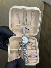 Elegant Heart & Stone 5-Piece