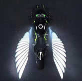 Angel Wings LED Bike Light