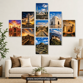 Set of 9 Premium Wall Art