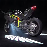 Angel Wings LED Bike Light