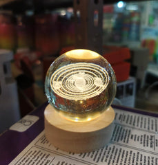 Beautiful 3D Crystal Ball LED Table