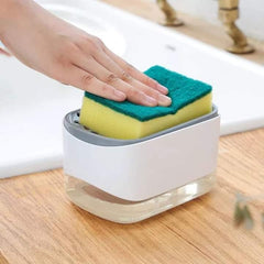 Soap Pump And Sponge Caddy Press