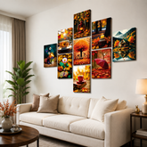 Set of 9 Premium Wall Art