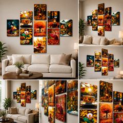 Set of 9 Premium Wall Art