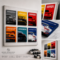 Set of 6 Premium Wall Art