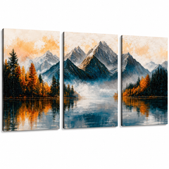 Set of 3 Premium Wall Art