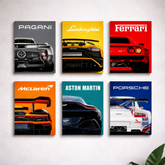 Set of 6 Premium Wall Art