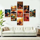Set of 9 Premium Wall Art