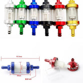 Universal Aluminum Glass Motorcycle Oil Filter