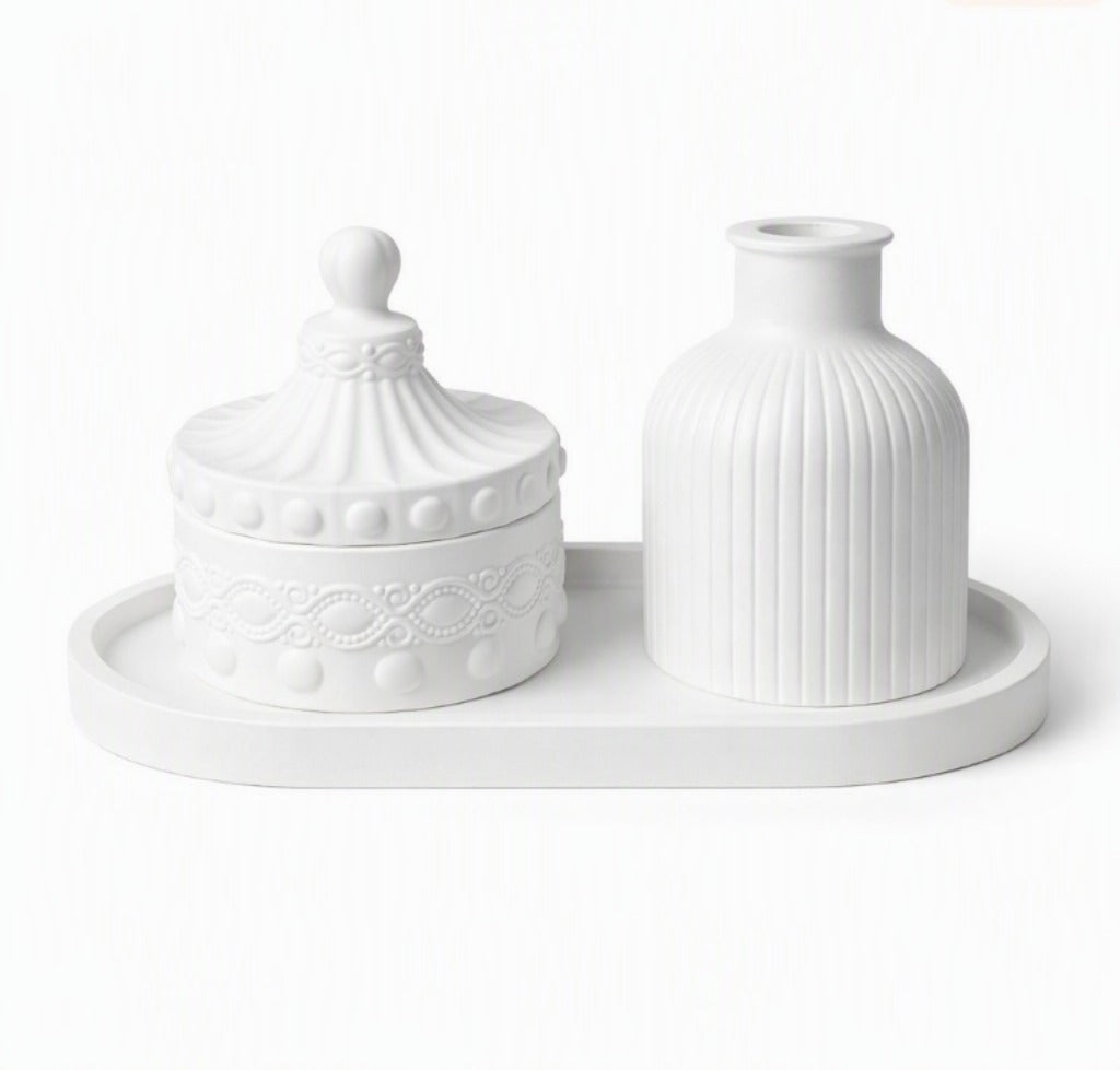 Aesthetic 3-Piece Organizer