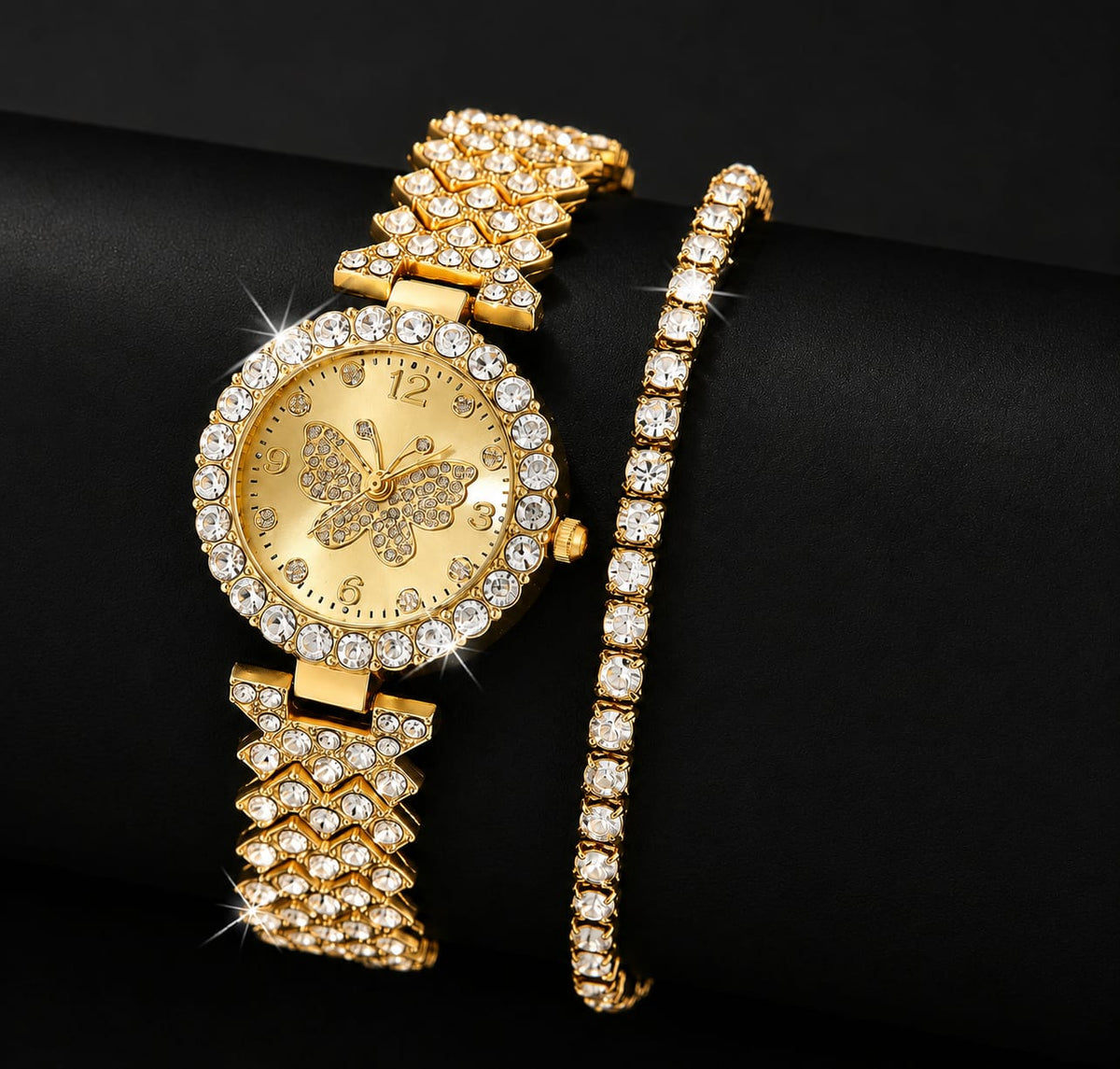 Womens Butterfly Quartz