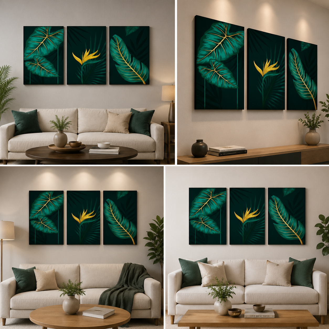 Set of 3 Premium Wall Art