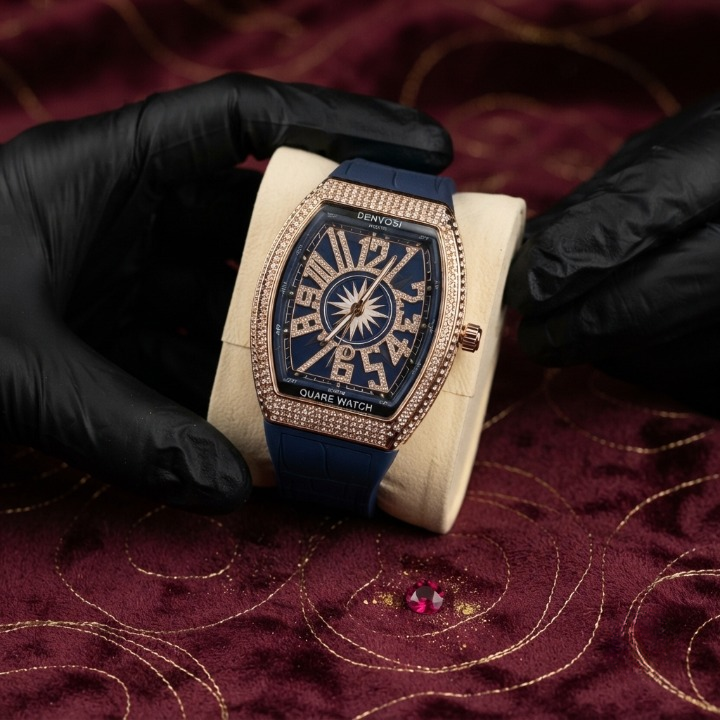 Denvosi Luxury Diamond Studded Strap