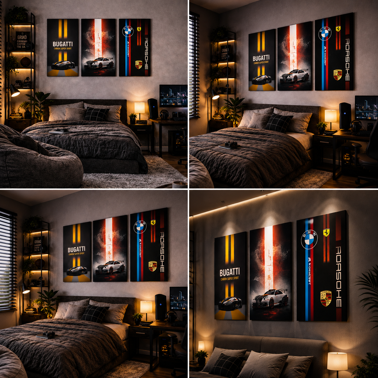 Set of 3 Premium Wall Art