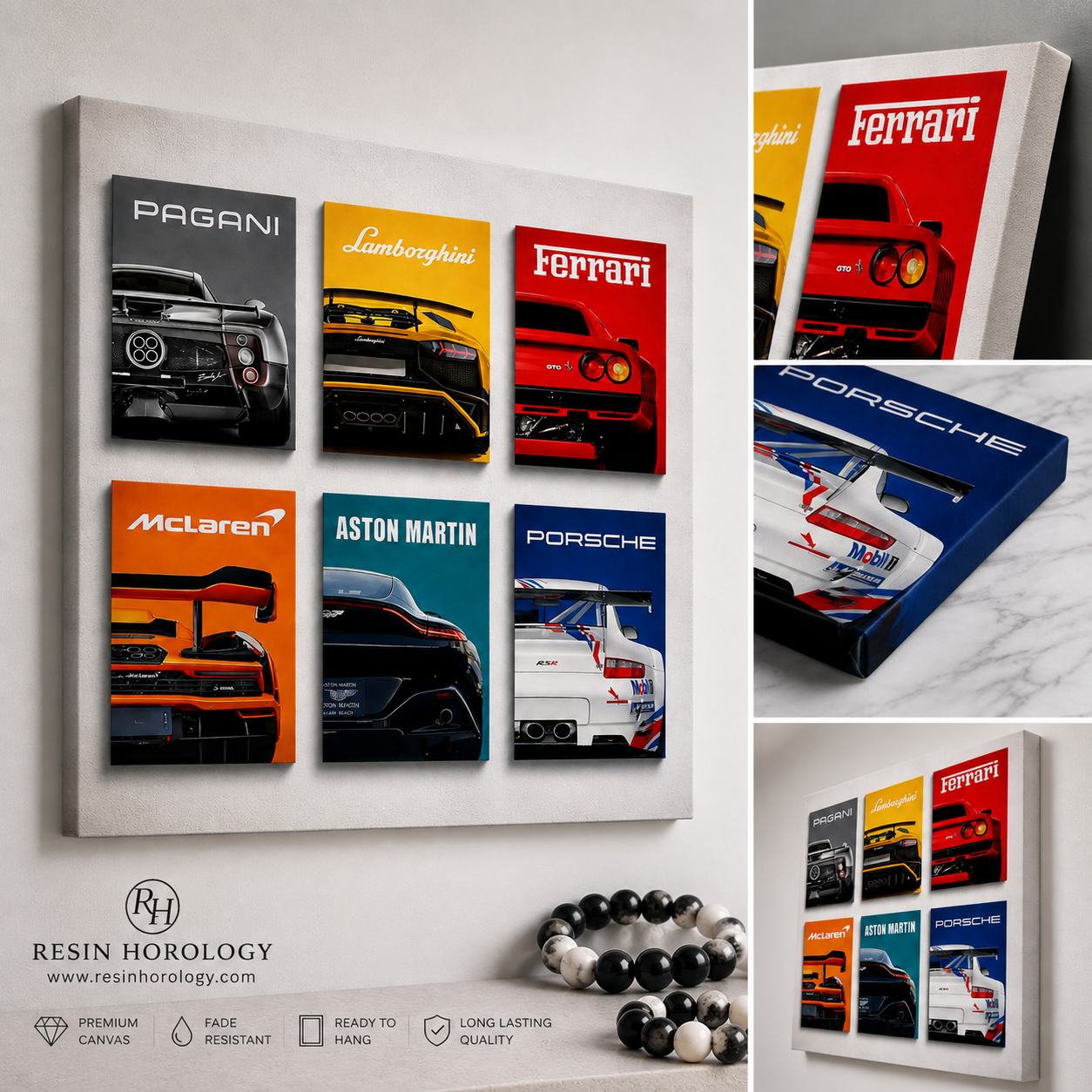 Set of 6 Premium Wall Art