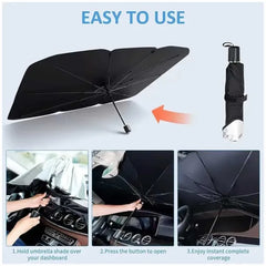 Car Windshield Sun Shade Umbrella