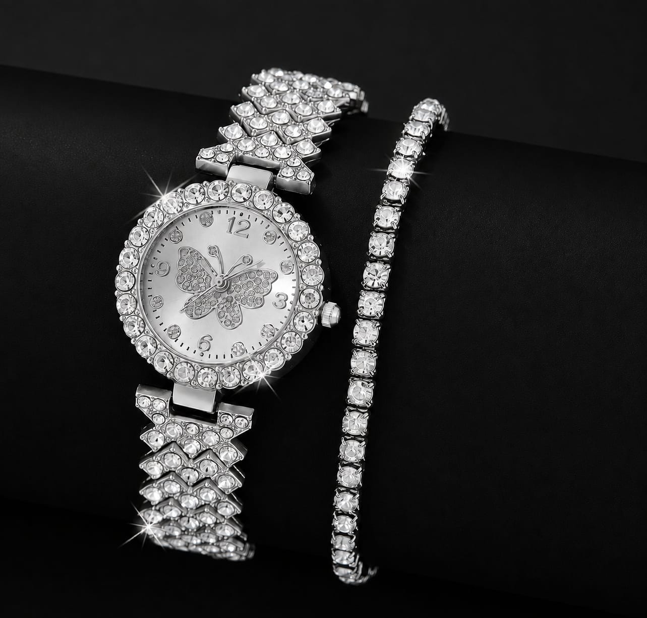 Womens Butterfly Quartz