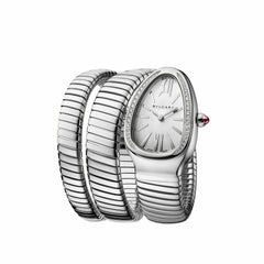 Triple‑Wrap Snake Watch