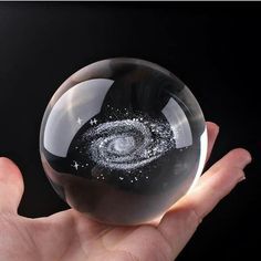 Beautiful 3D Crystal Ball LED Table